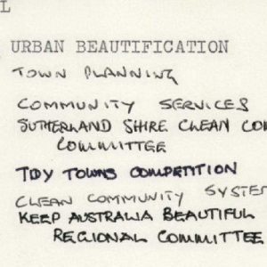 Library catalogue card for "urban renewal"